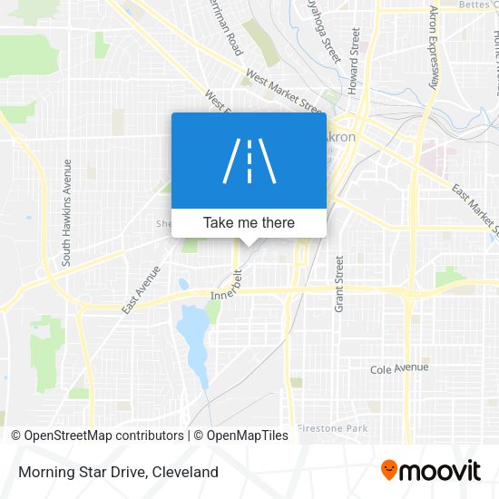 Morning Star Drive map