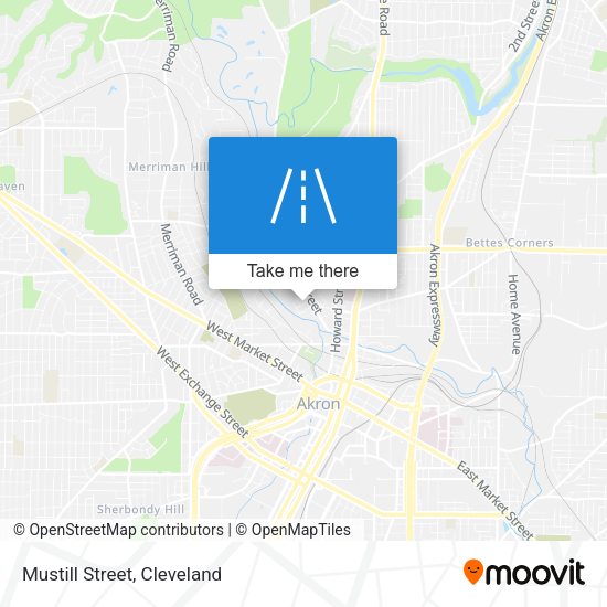 Mapa de Mustill Street