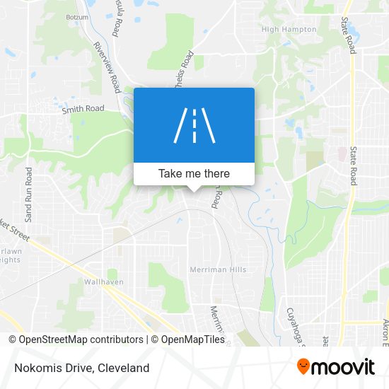 Mapa de Nokomis Drive