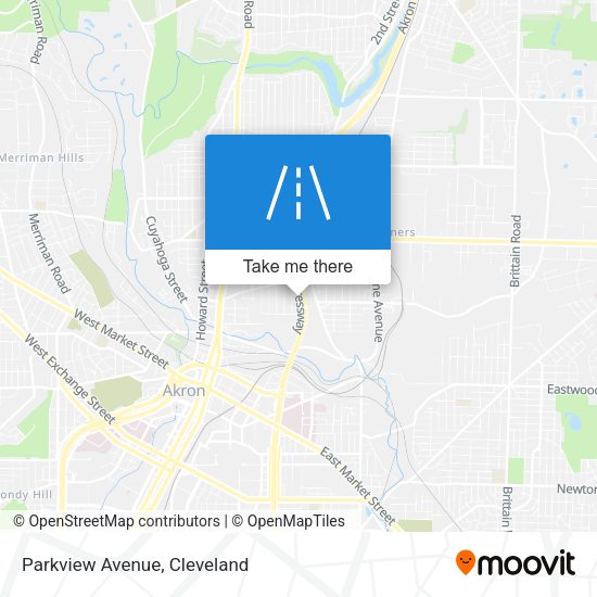 Parkview Avenue map