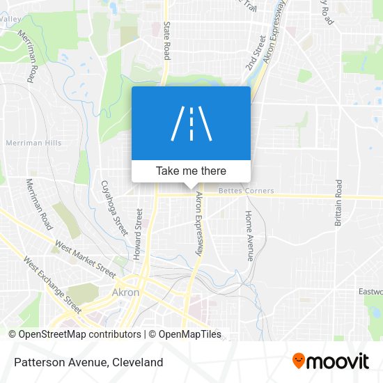 Patterson Avenue map