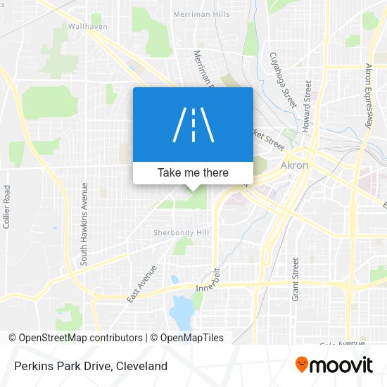 Mapa de Perkins Park Drive