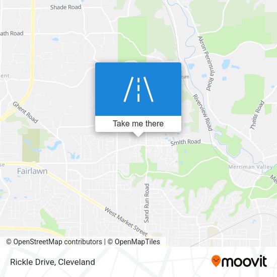 Rickle Drive map