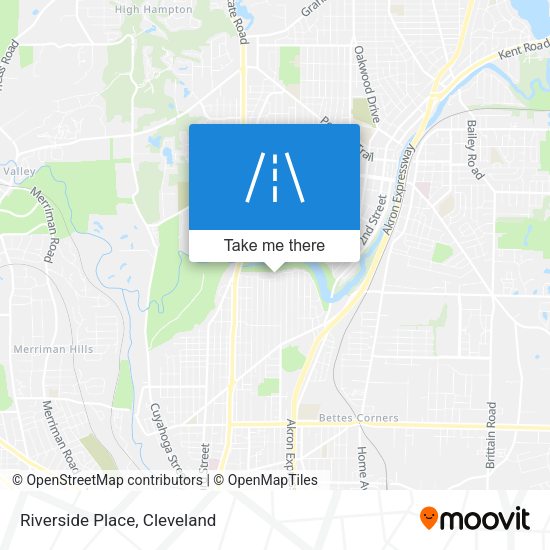 Mapa de Riverside Place
