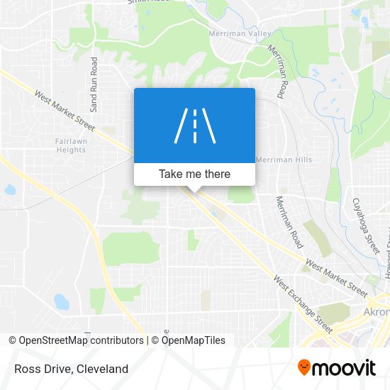 Ross Drive map