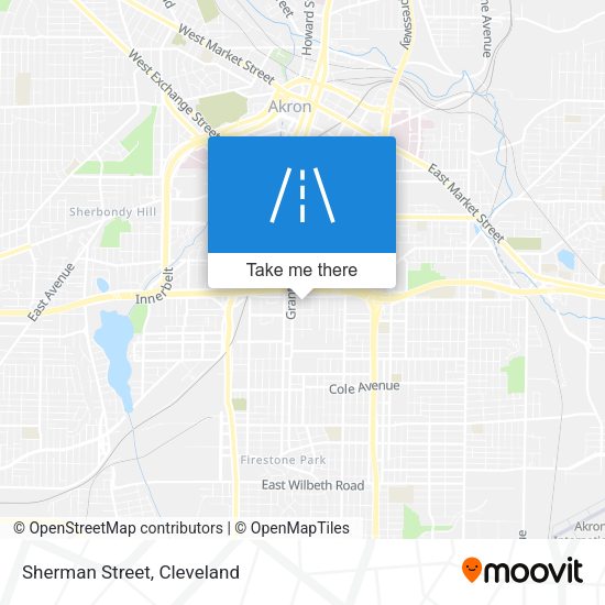 Mapa de Sherman Street