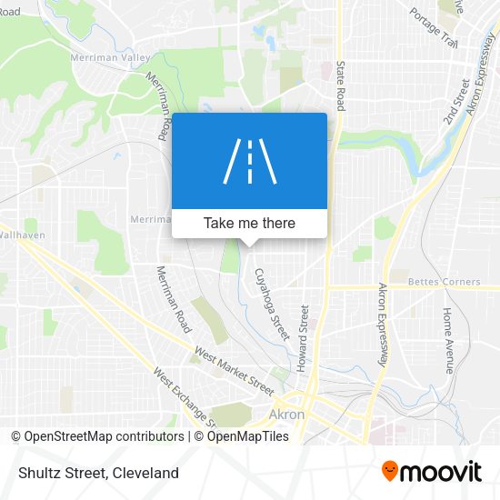 Mapa de Shultz Street