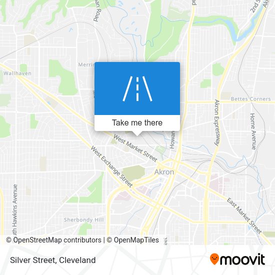 Silver Street map