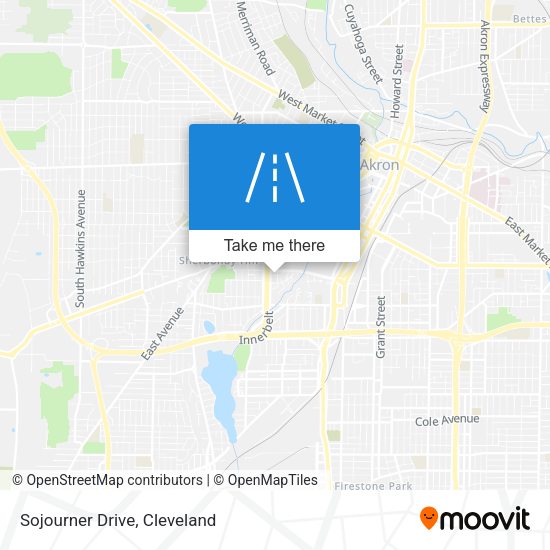 Mapa de Sojourner Drive