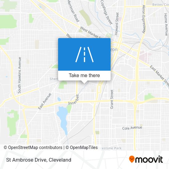 St Ambrose Drive map
