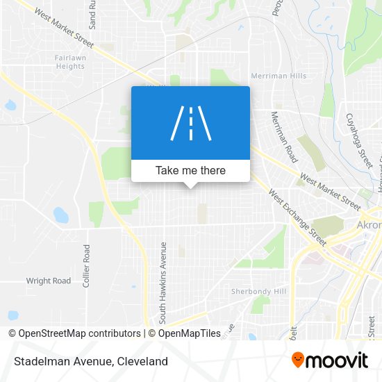 Stadelman Avenue map