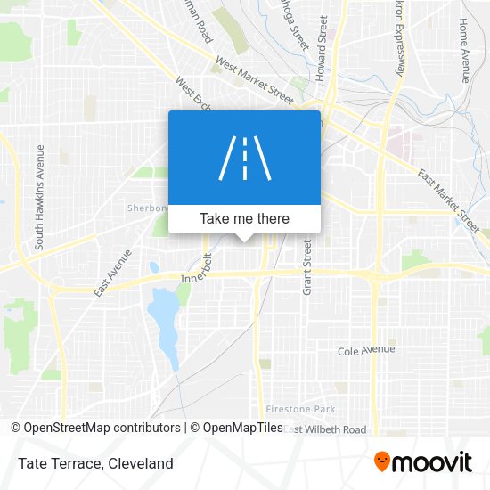 Tate Terrace map