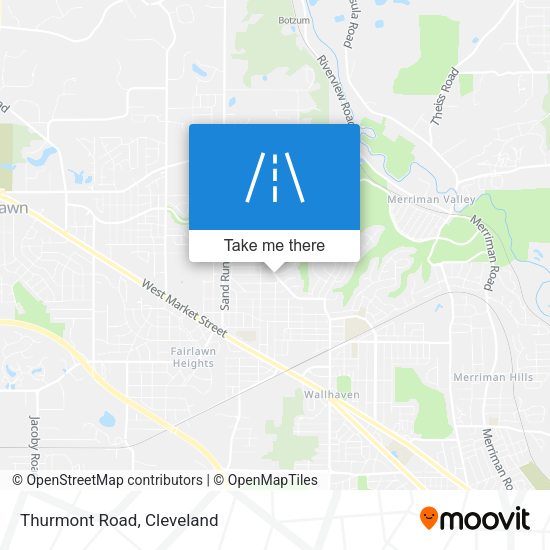 Mapa de Thurmont Road
