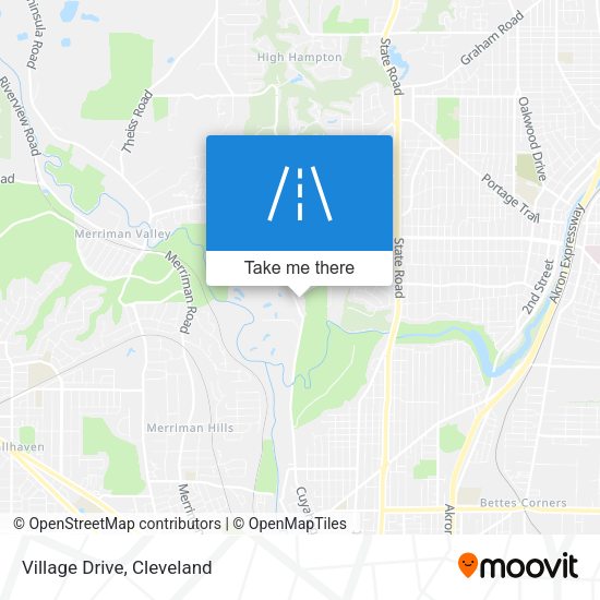 Mapa de Village Drive