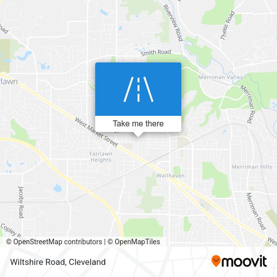 Mapa de Wiltshire Road
