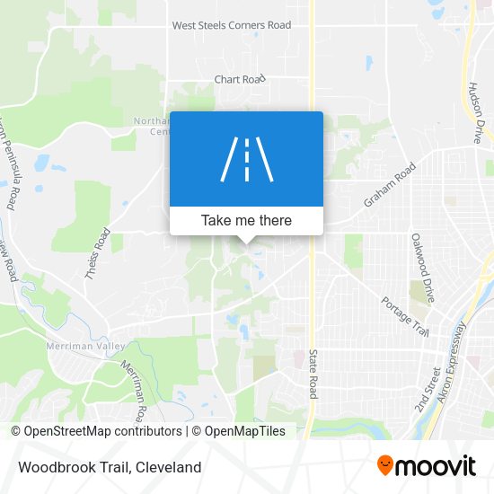 Mapa de Woodbrook Trail
