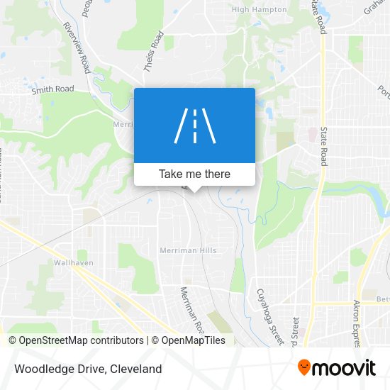 Woodledge Drive map