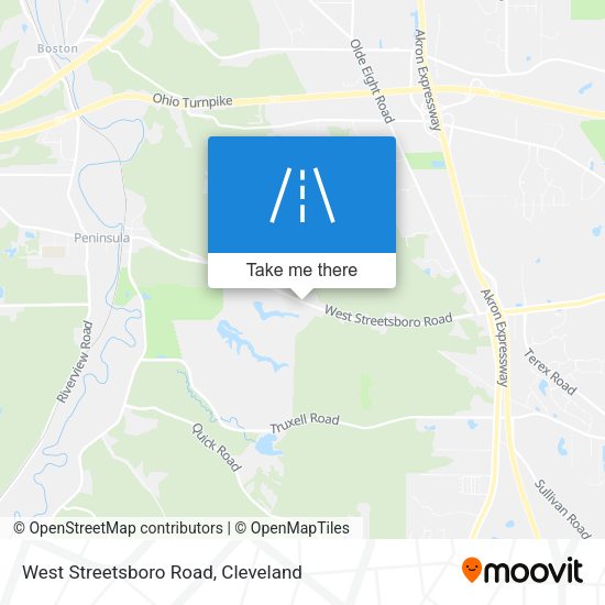 Mapa de West Streetsboro Road