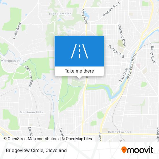Bridgeview Circle map