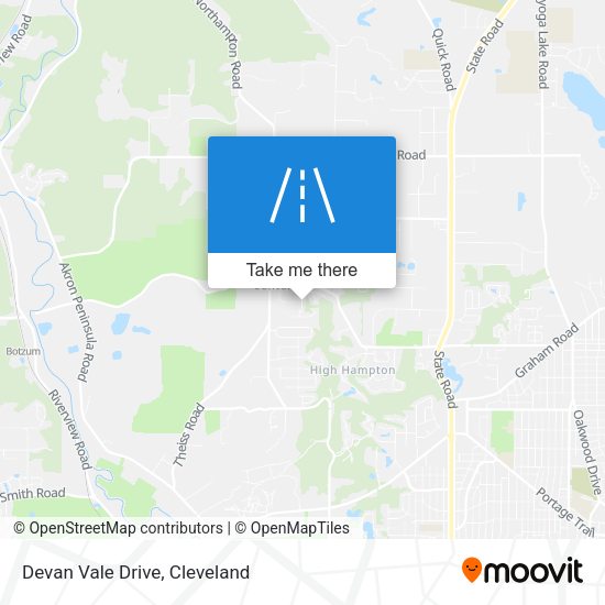 Mapa de Devan Vale Drive