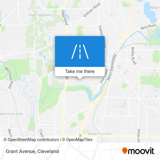 Mapa de Grant Avenue
