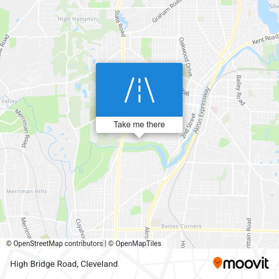 High Bridge Road map