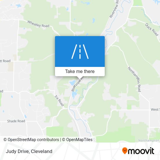 Judy Drive map