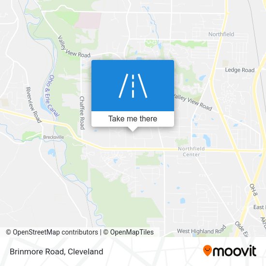Mapa de Brinmore Road
