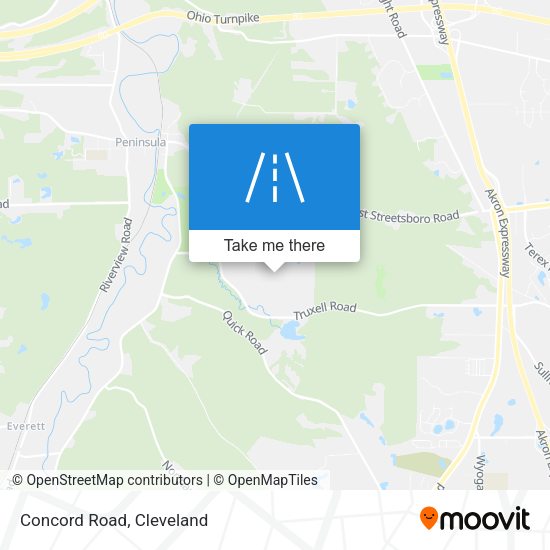 Mapa de Concord Road