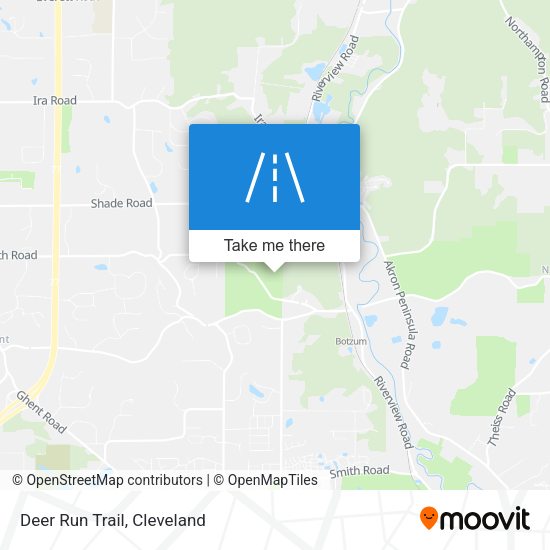 Mapa de Deer Run Trail