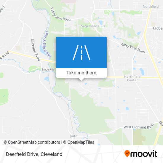 Mapa de Deerfield Drive