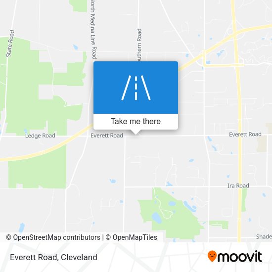 Mapa de Everett Road