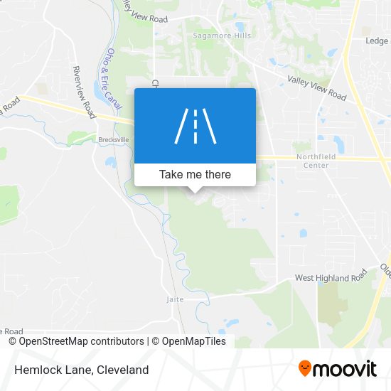 Mapa de Hemlock Lane