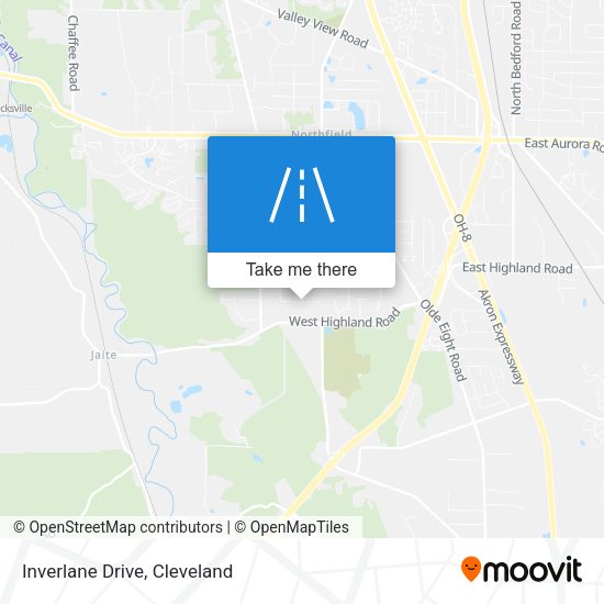 Inverlane Drive map