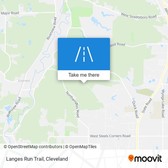 Mapa de Langes Run Trail