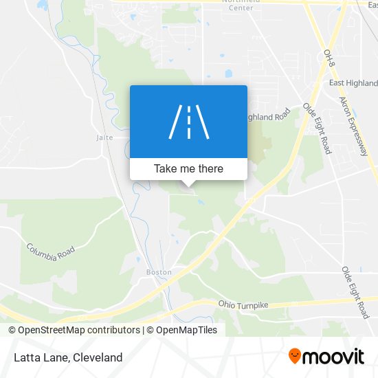 Mapa de Latta Lane