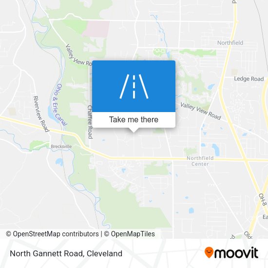 Mapa de North Gannett Road