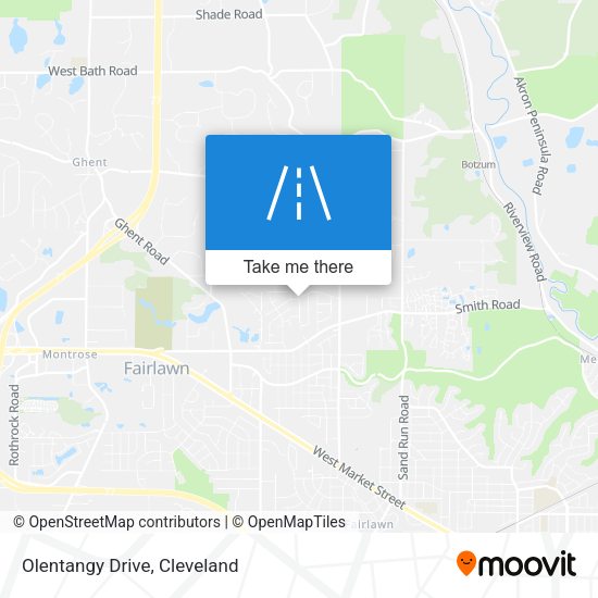 Olentangy Drive map