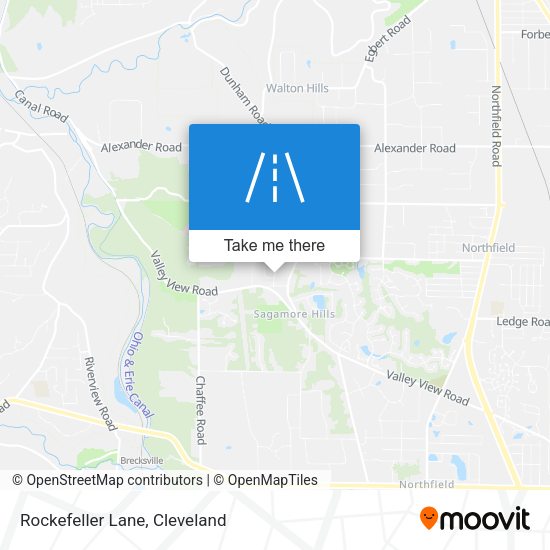 Rockefeller Lane map
