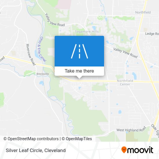 Mapa de Silver Leaf Circle