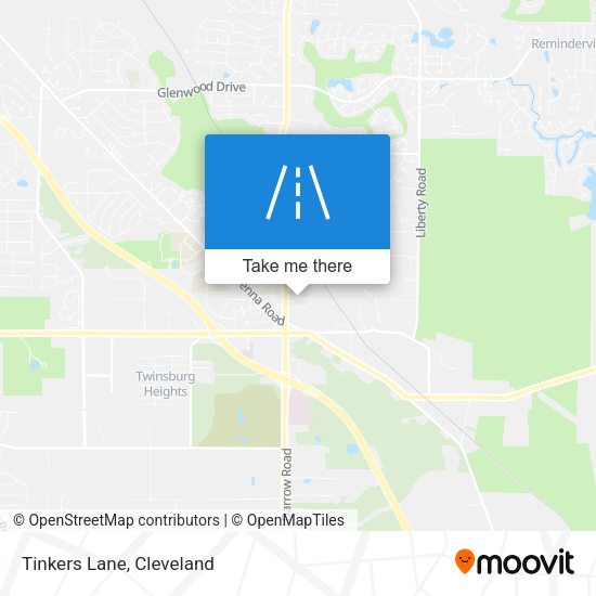 Mapa de Tinkers Lane