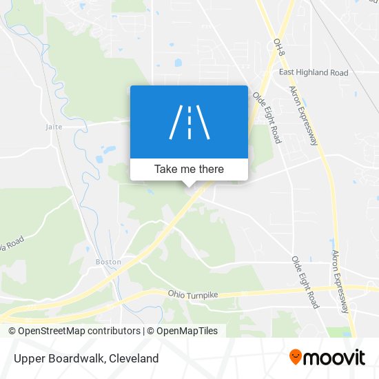 Mapa de Upper Boardwalk