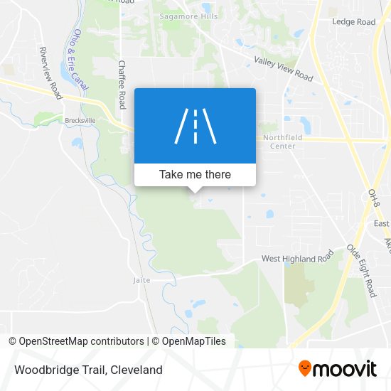 Mapa de Woodbridge Trail