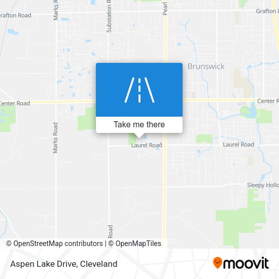 Mapa de Aspen Lake Drive