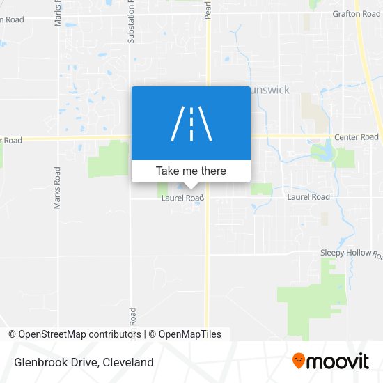 Glenbrook Drive map