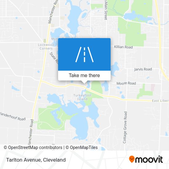 Mapa de Tarlton Avenue