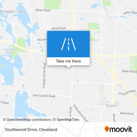 Mapa de Southwood Drive