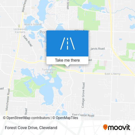 Mapa de Forest Cove Drive