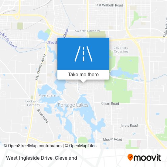 Mapa de West Ingleside Drive