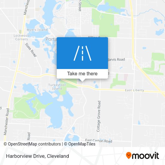 Harborview Drive map